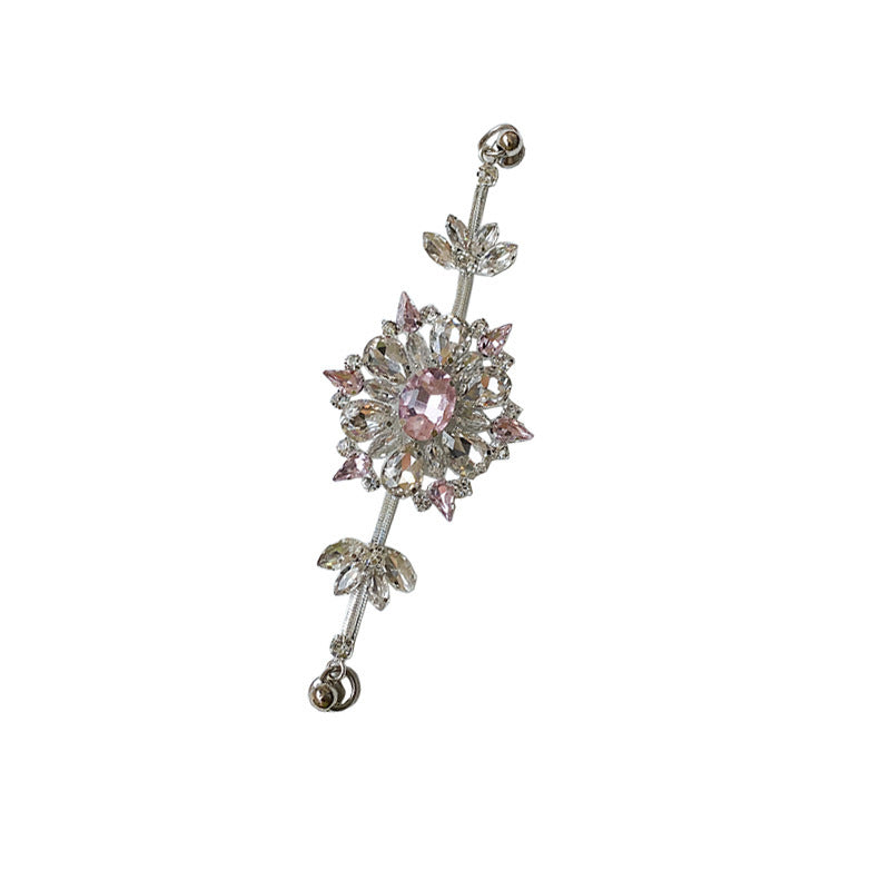 Brazalete de la cadena de la cadena de la cadena de la cadena de diamantes de diablo de aleación al por mayor